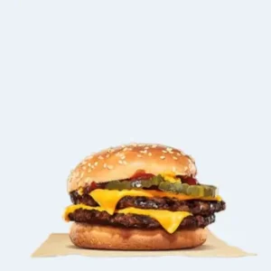 Double Cheeseburger Only