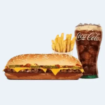 Extra Long Cheeseburger