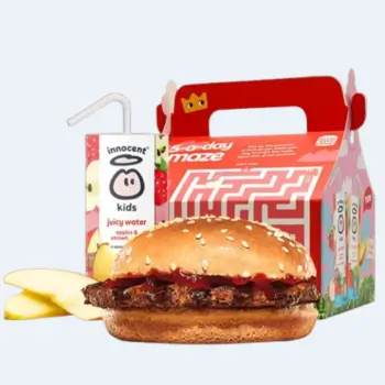 Kids hamburger Meal