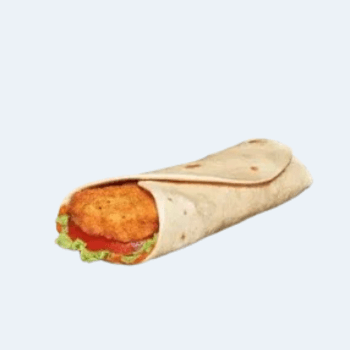 Spicy chicken wrap