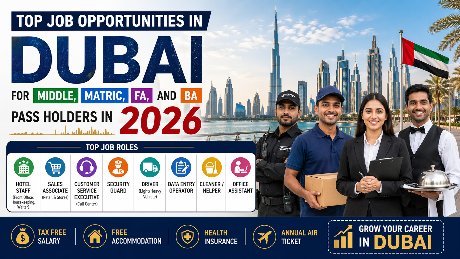 Top Job Opportunities in Dubai