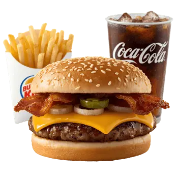 bacon and cheese whopper
