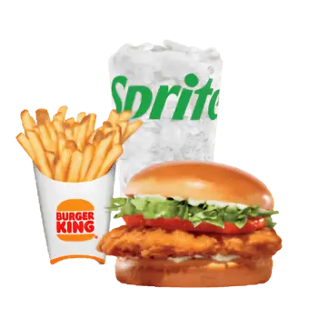 crispy chicken sandwich meals